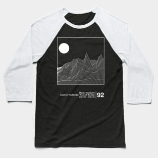 Haruki Murakami / Minimalist Style Graphic Artwork Baseball T-Shirt